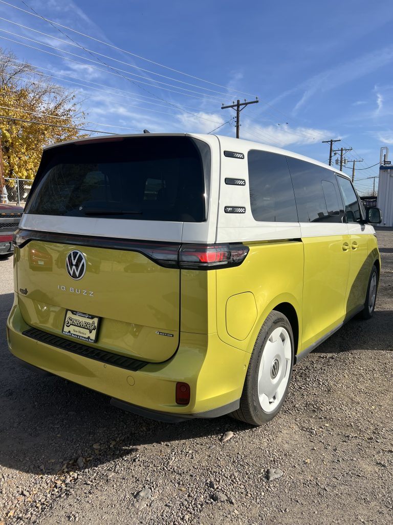 2025 Volkswagen ID.Buzz Rear View in Yellow