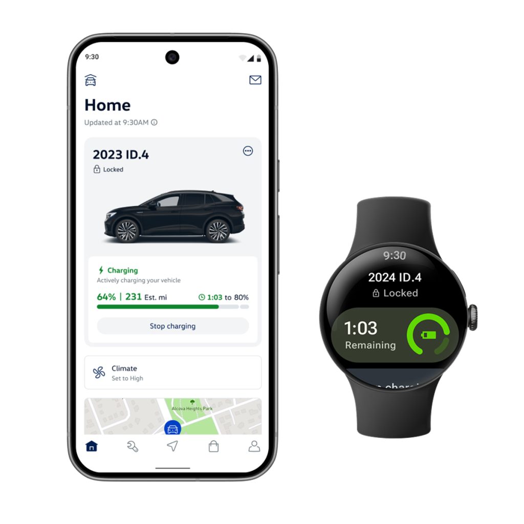 MyVW Android Smartwatch app