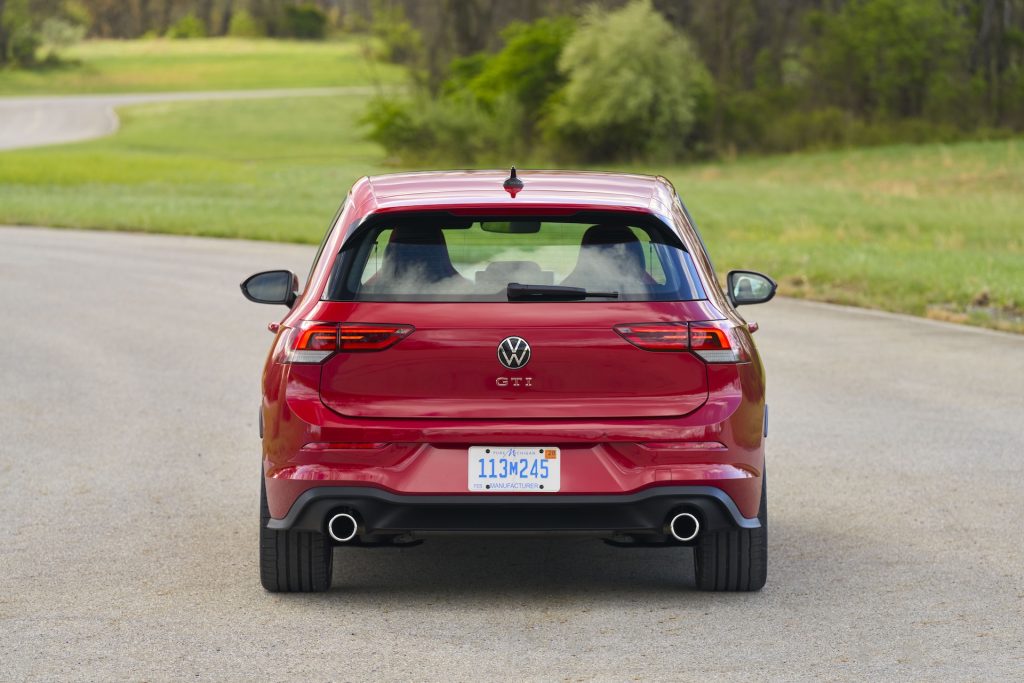 2025 VW Golf GTI Rear View