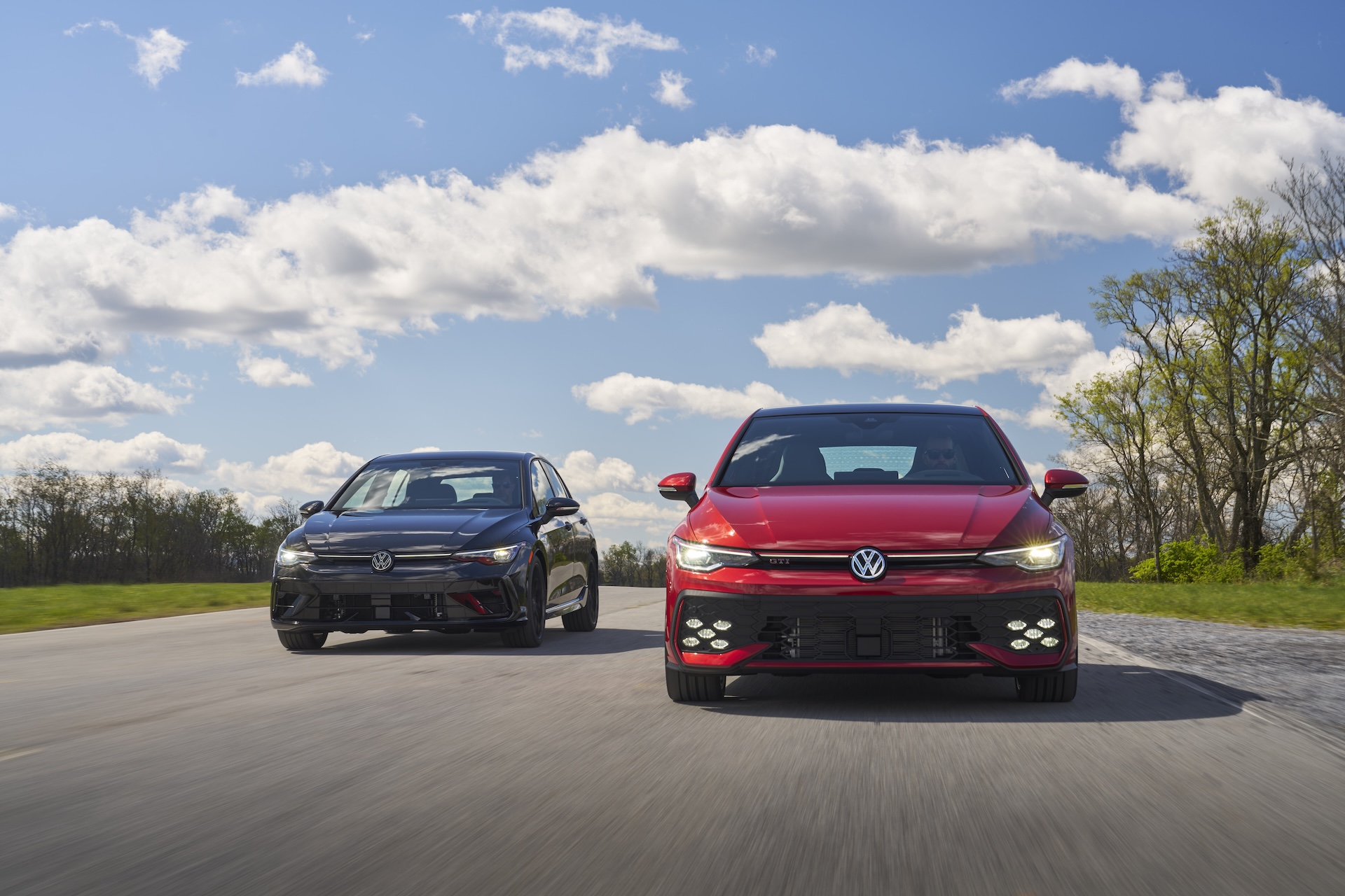 Volkswagen Golf GTI and Golf R