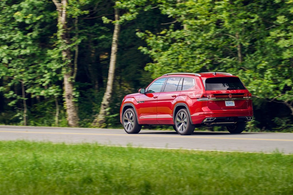 Rear View of the New Volkswagen Atlas