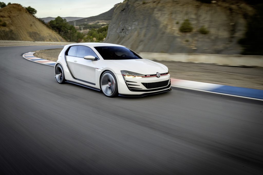 Volkswagen GTI Design Vision Concept Front View