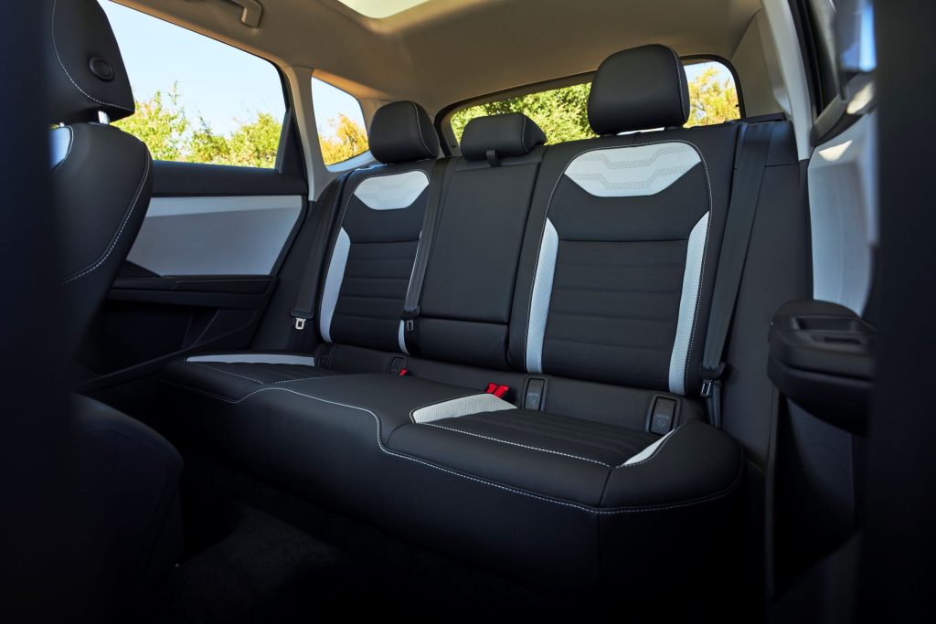 The Comfortable And Futuristic Rear Seats Of The Terrific 2026 Volkswagen Taos