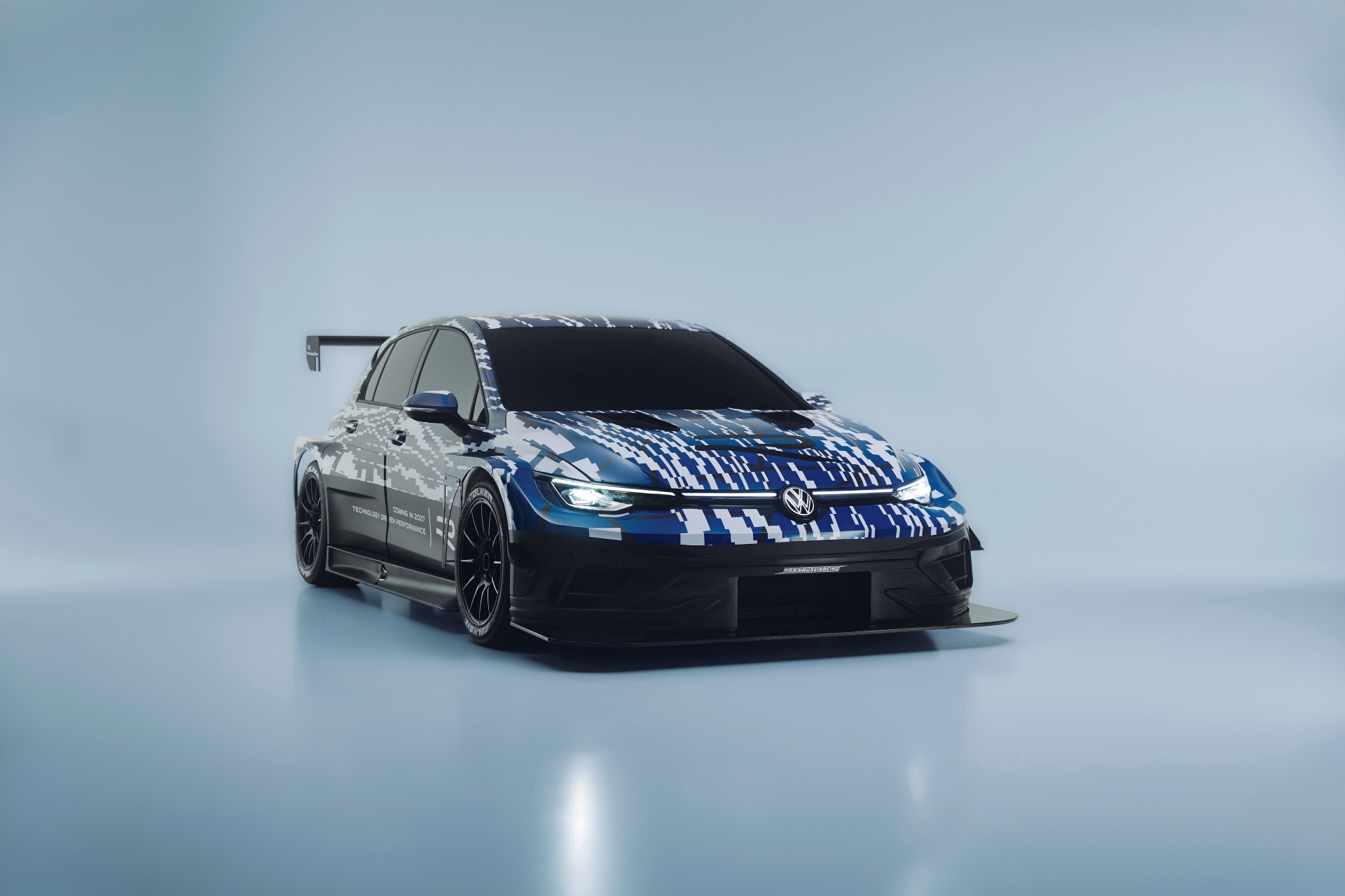 The Swift And High-Performance Racing Car, The Volkswagen Golf R, Pictured And Parked Epically