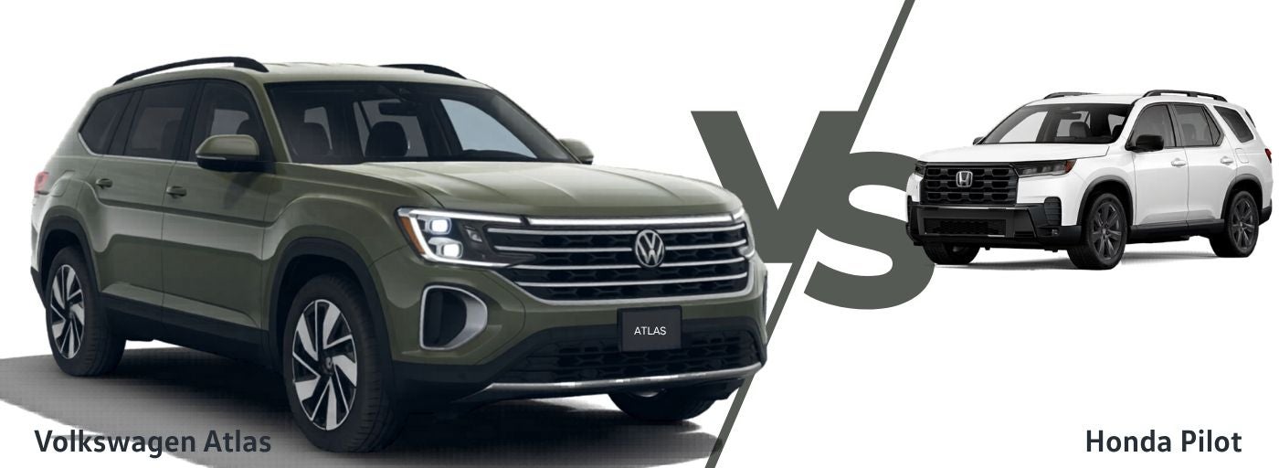 Volkswagen Atlas vs the Honda Pilot