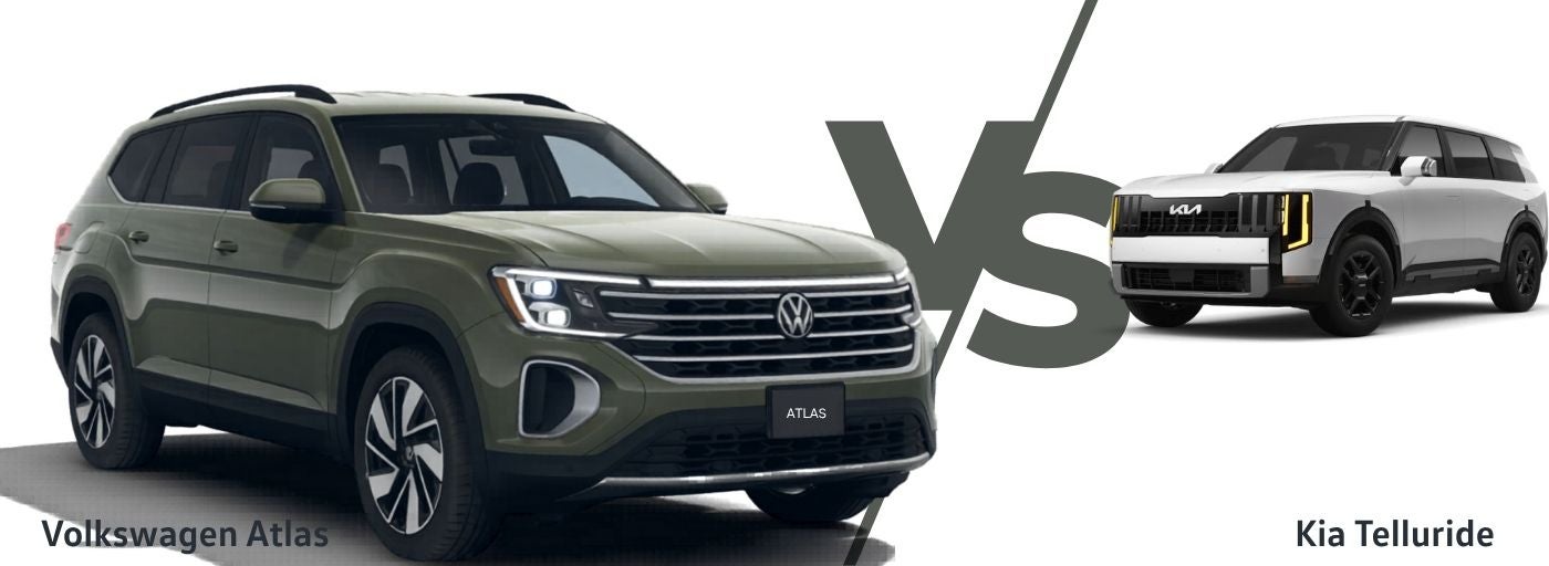 Volkswagen Atlas vs the Kia Telluride