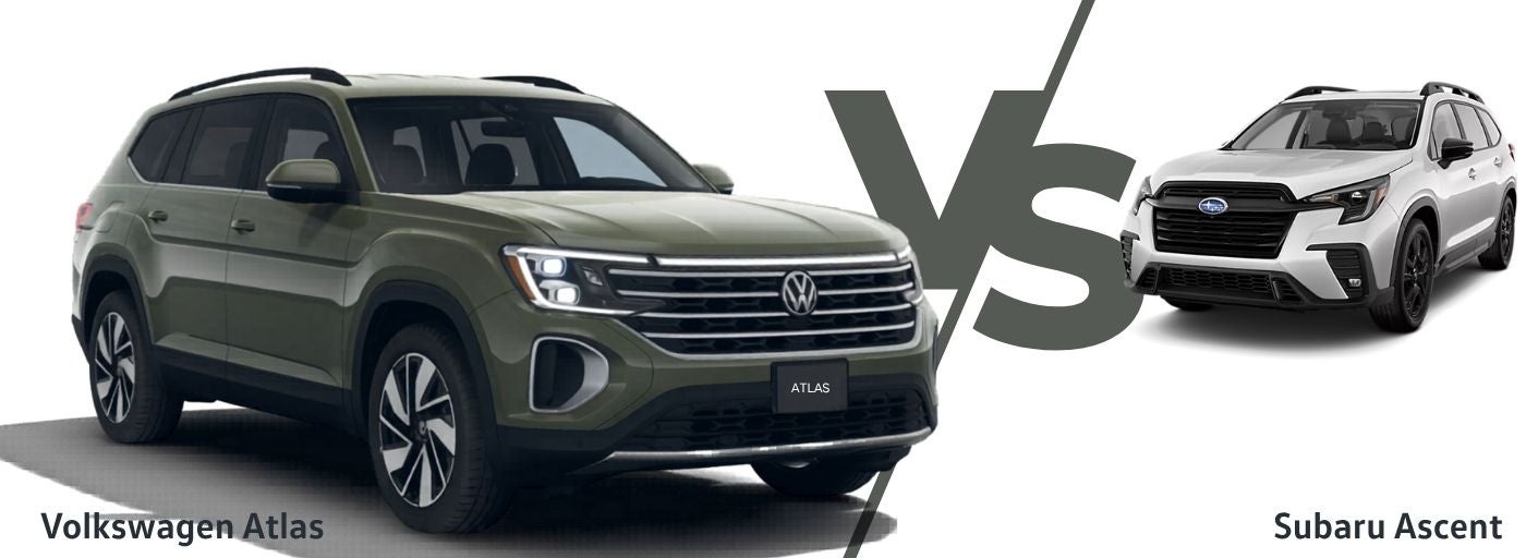 Volkswagen Atlas vs the Subaru Ascent