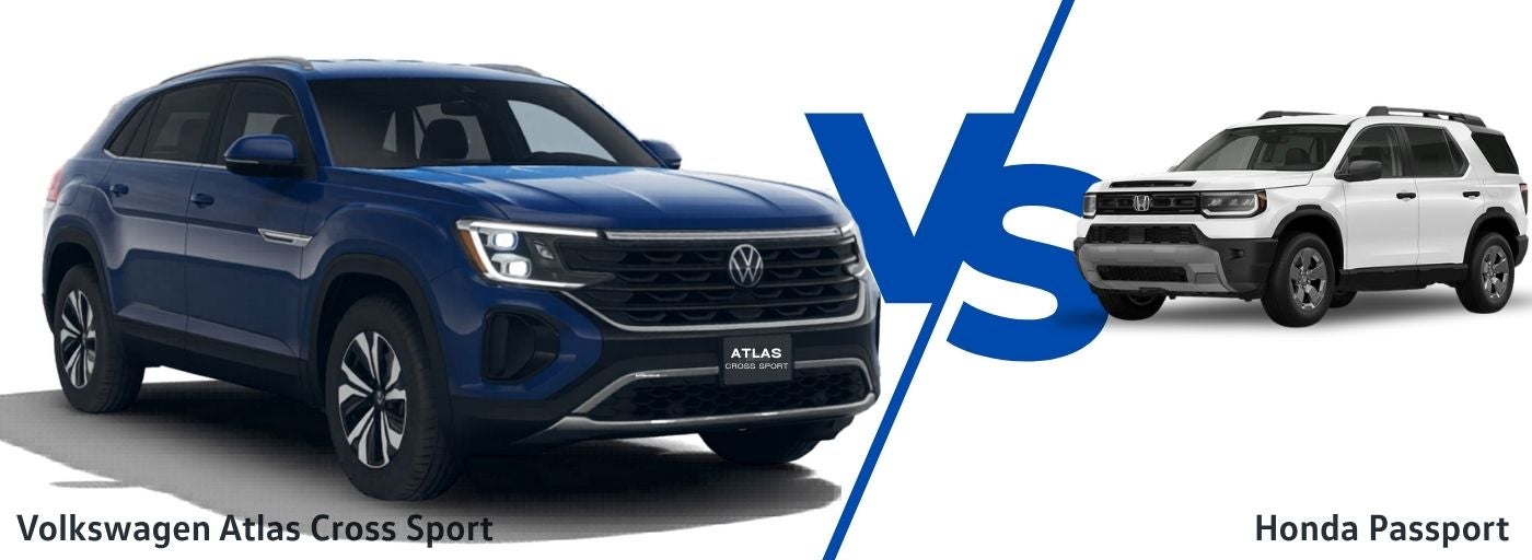 Volkswagen Atlas Cross Sport vs the Honda Passport