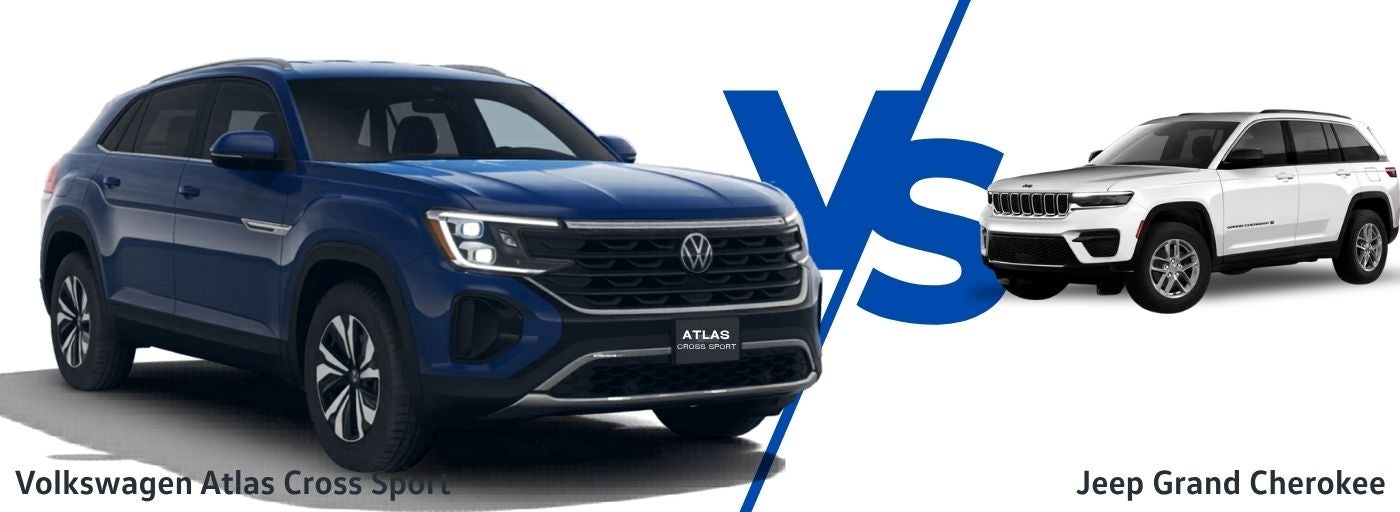 Volkswagen Atlas Cross Sport vs the Jeep Grand Cherokee