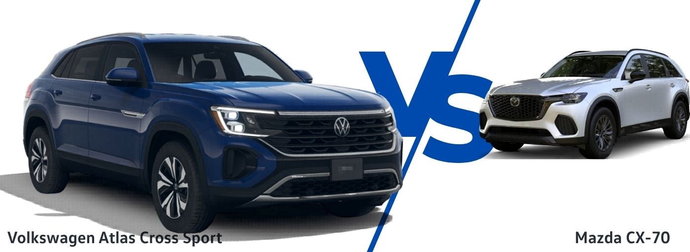 Volkswagen Atlas Cross Sport vs the Mazda CX-70