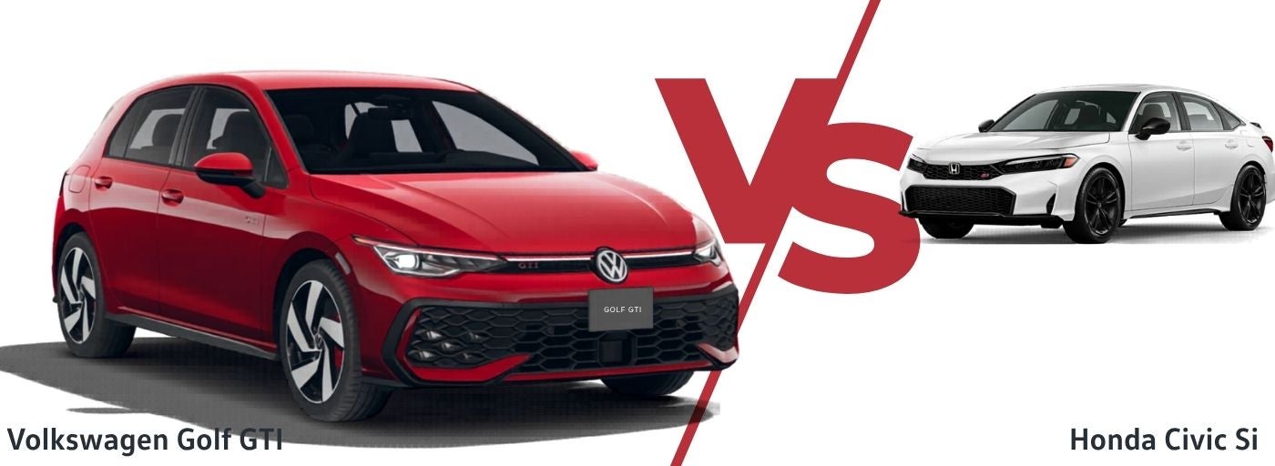 Volkswagen Golf GTI vs the Honda Civic Si