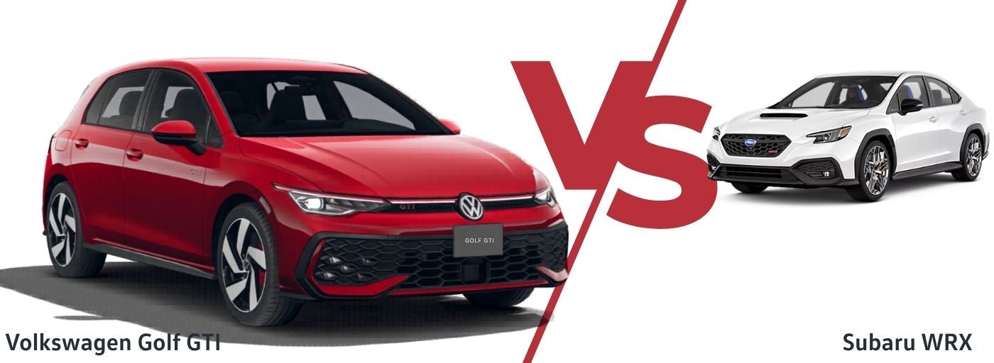 Volkswagen Golf GTI vs the Subaru WRX
