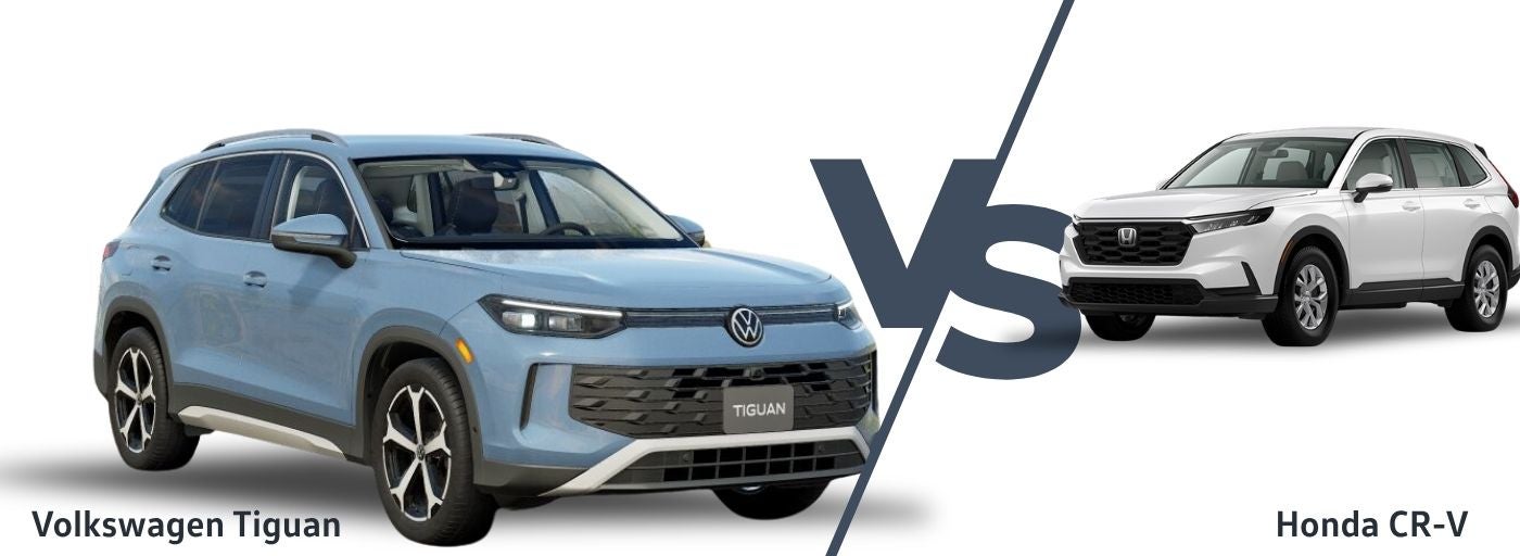 Volkswagen Tiguan vs the Honda CR-V