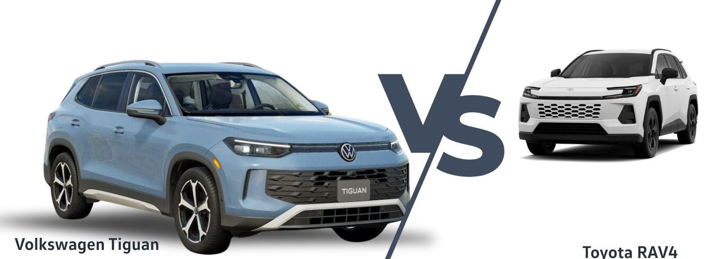 Volkswagen Tiguan vs the Toyota RAV4