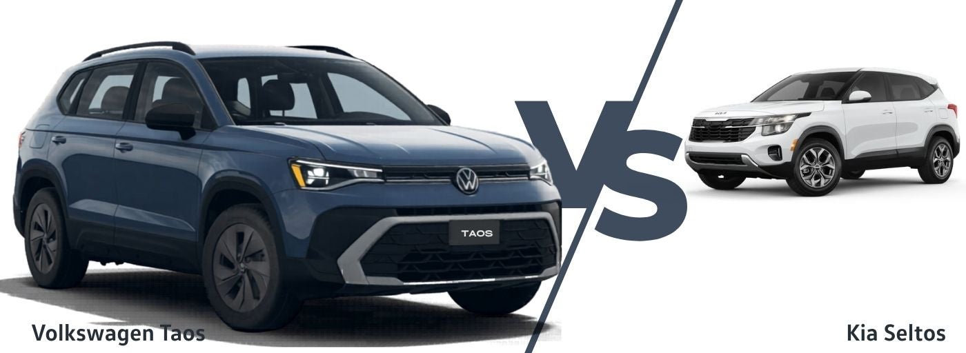 Volkswagen Taos vs the Kia Seltos