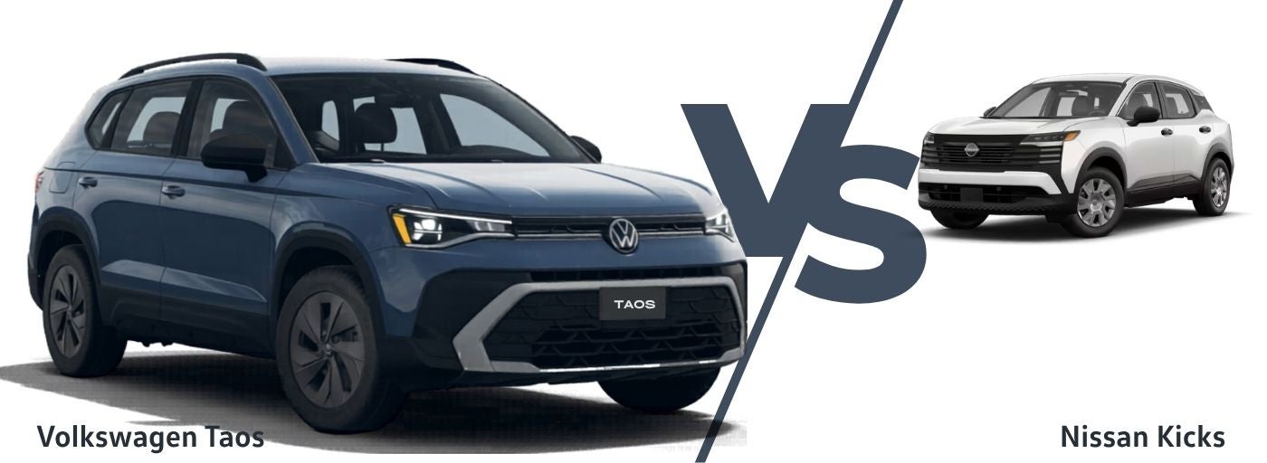 Volkswagen Taos vs the Nissan Kicks