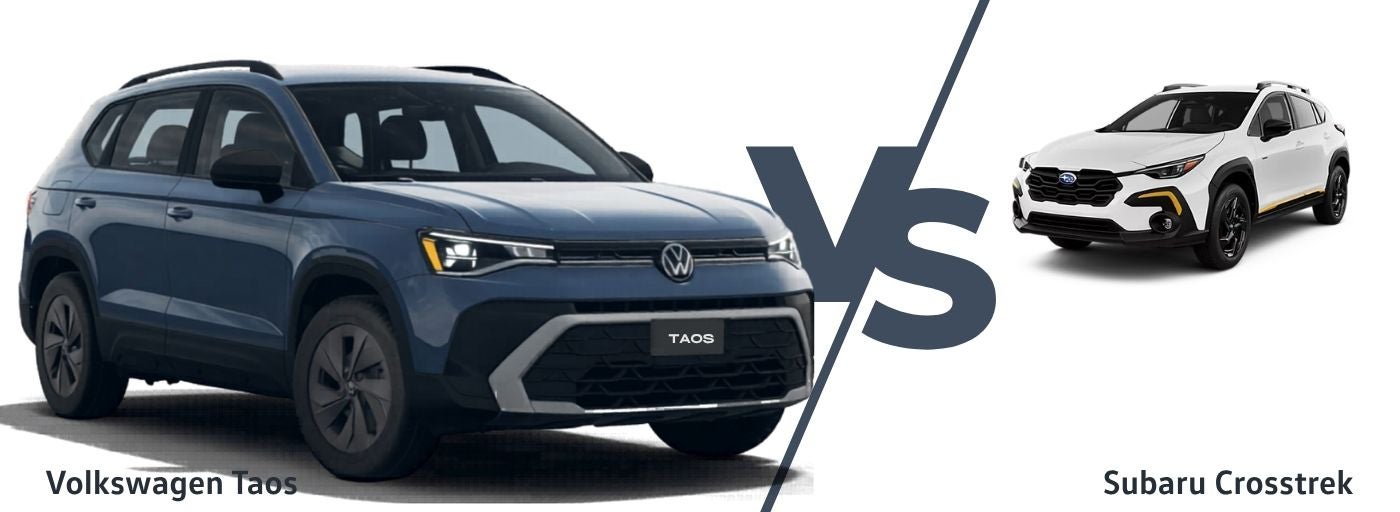 Volkswagen Taos vs the Subaru Crosstrek