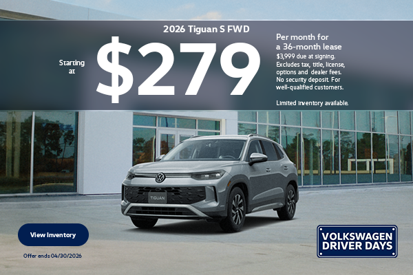 Tiguan National Lease Banner