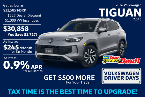 April 2026 Volkswagen Tiguan Offers
