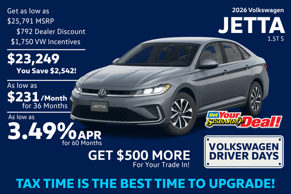 April 2026 Volkswagen Jetta Offers