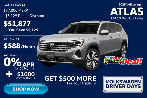 April 2026 Volkswagen Atlas Offers