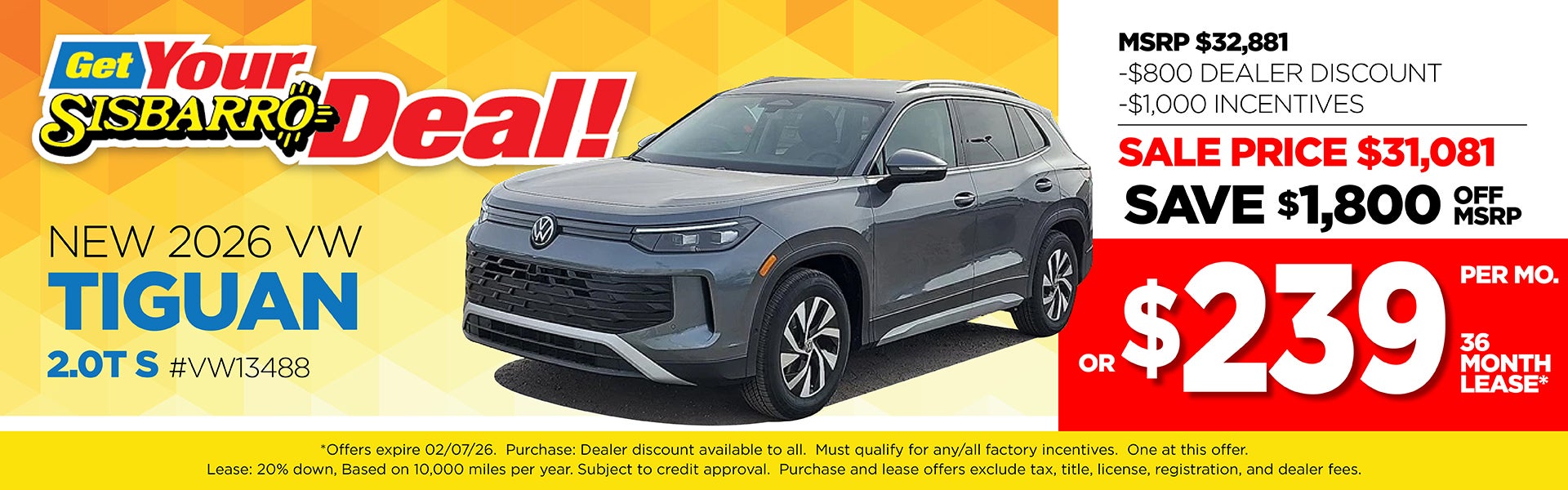 2026 Volkswagen Tiguan