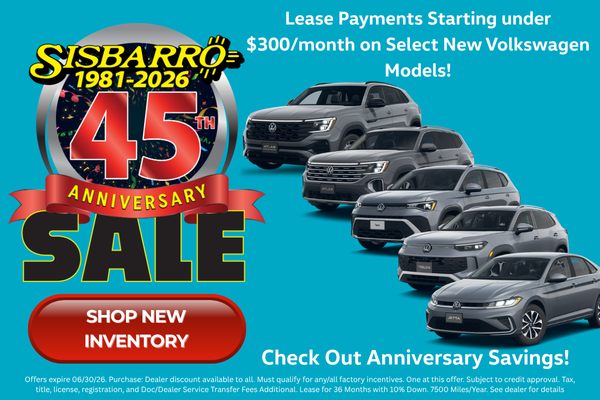 The Sisbarro 45th Anniversary Sale is Happening Now!