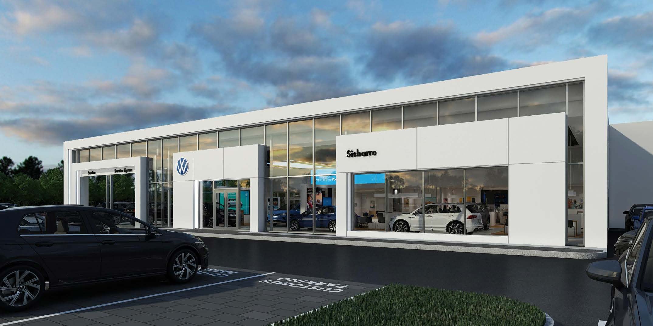 Sisbarro VW open during construction