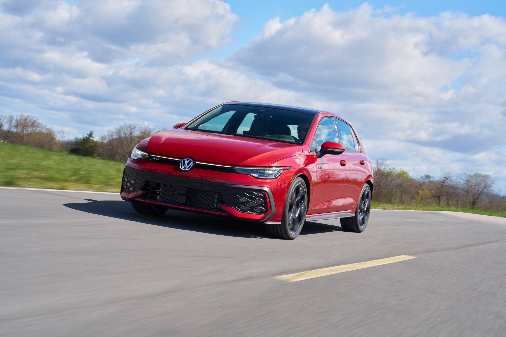 Volkswagen Golf GTI Front View