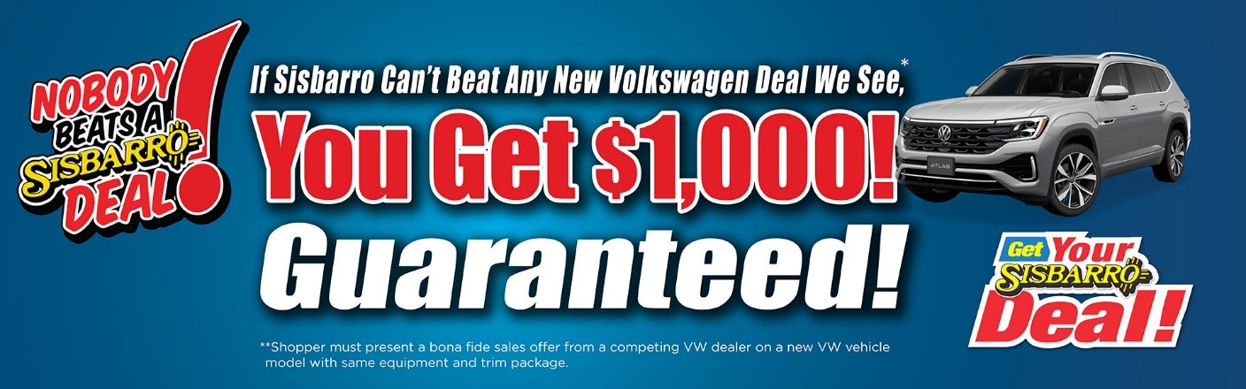 Sisbarro $1000 Guarantee